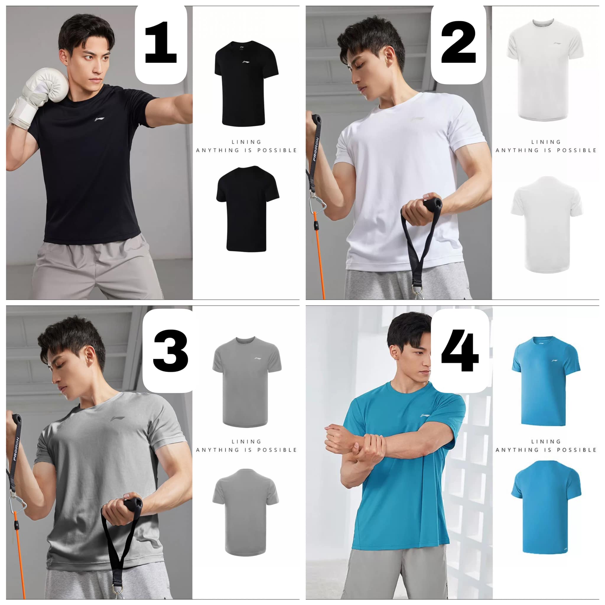Áo thể thao lining auth