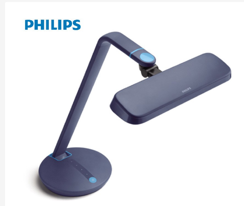 Đèn bàn học Philips LED EyeCare Strider 66111,Bảo vệ mắt