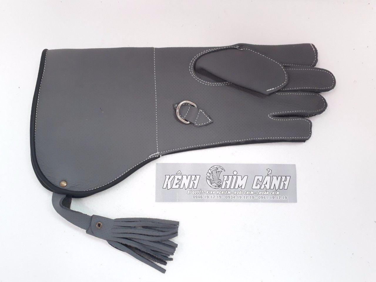 Găng tay huấn luyện chim săn 1 lớp 38cm-kênh chim cảnh