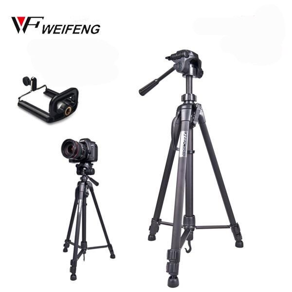 Chân Máy Ảnh Tripod Weifeng WT-3540 , khung nhôm cao cấp, cao 1.5m chịu tải 3kg hỗ trợ chụp ảnh, quay video, livestream