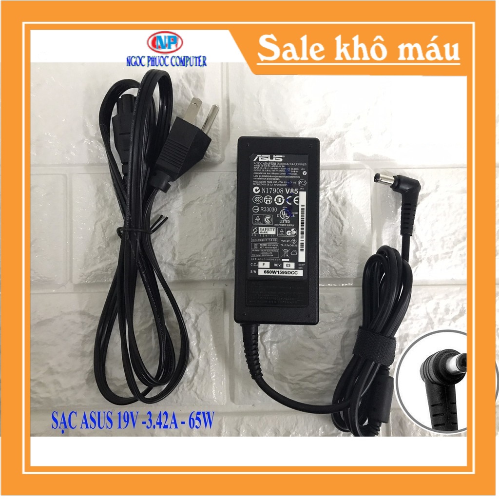 Sạc laptop asus 19v – 3.42a – 65w