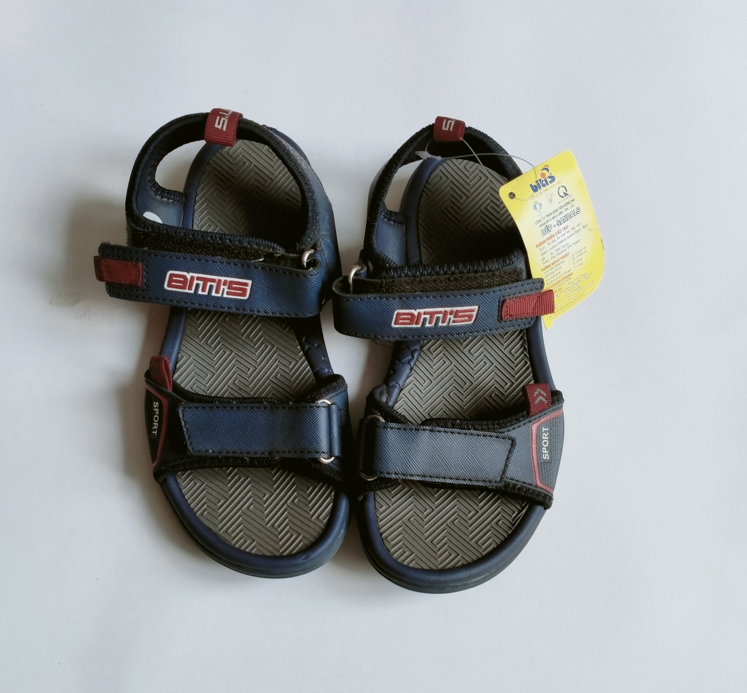 Sandal Si Nam Biti s DRM042900DEN Đen
