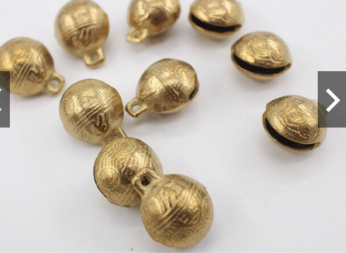 Chuông Đeo Cổ Đồng Vàng Cho Chó Mèo SIZE LỚN