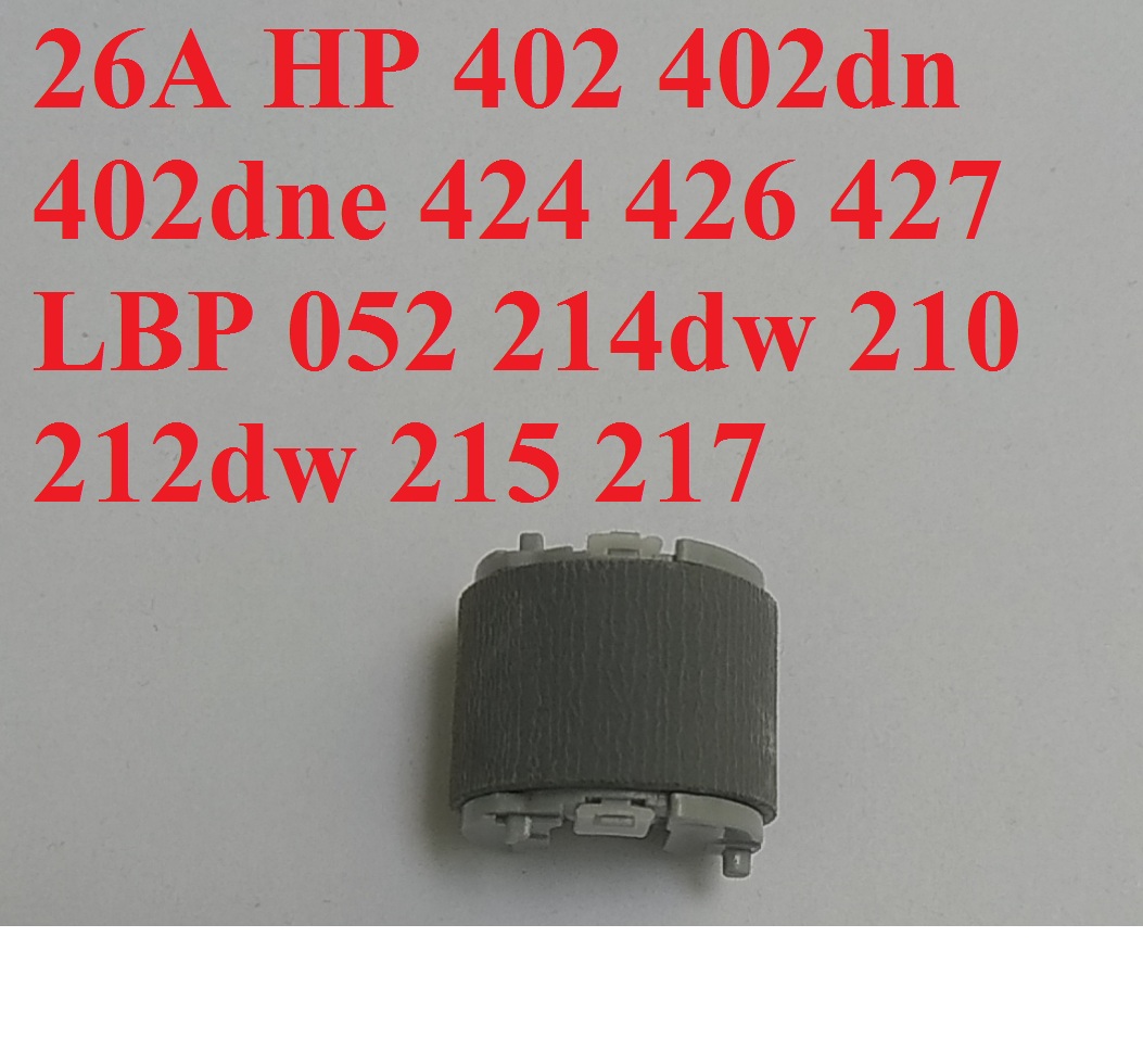 Quả Đào Nhỏ 26A (bánh xe lấy giấy) HP 402 402dn 402dne 424 426 427 Canon LBP 052 214dw 210 212dw 215 217