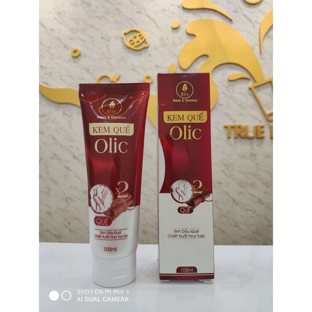 Kem tan mỡ quế olic chính hãng