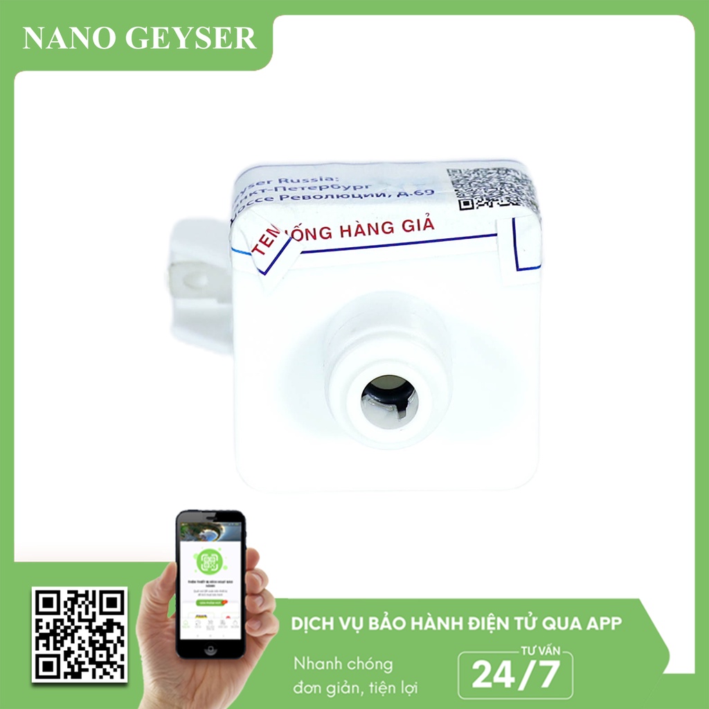 Van áp thấp nối nhanh dùng cho máy lọc nước RO, Bảo hành chính hãng 1 năm