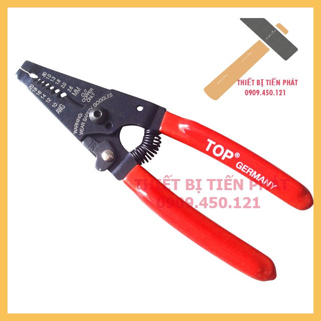 [HCM]Kềm Tuốt Dây Điện, Kìm Tuốt Dây Điện 6'' (150mm) Đa Năng TOP Mã Ly-2028Pro (Chính Hãng)