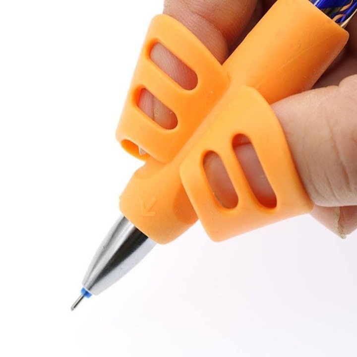 Miếng đệm tay cầm bút đúng cách, tập viết cho trẻ- Set 3 Dụng Cụ Cầm Bút Đúng Tư Thế Chống Chai Tay - Loại đẹp
