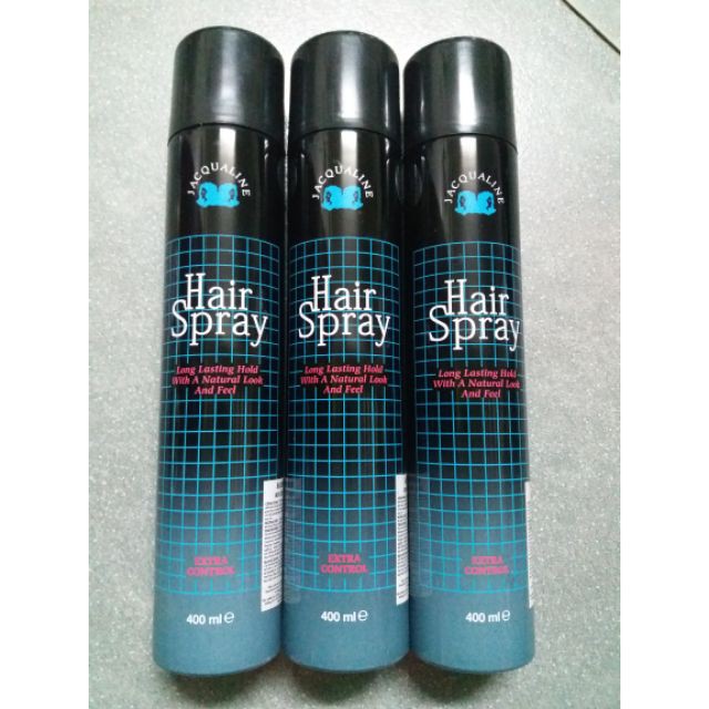 Keo xịt tóc Jacqualine hair spray 400ml (cứng)