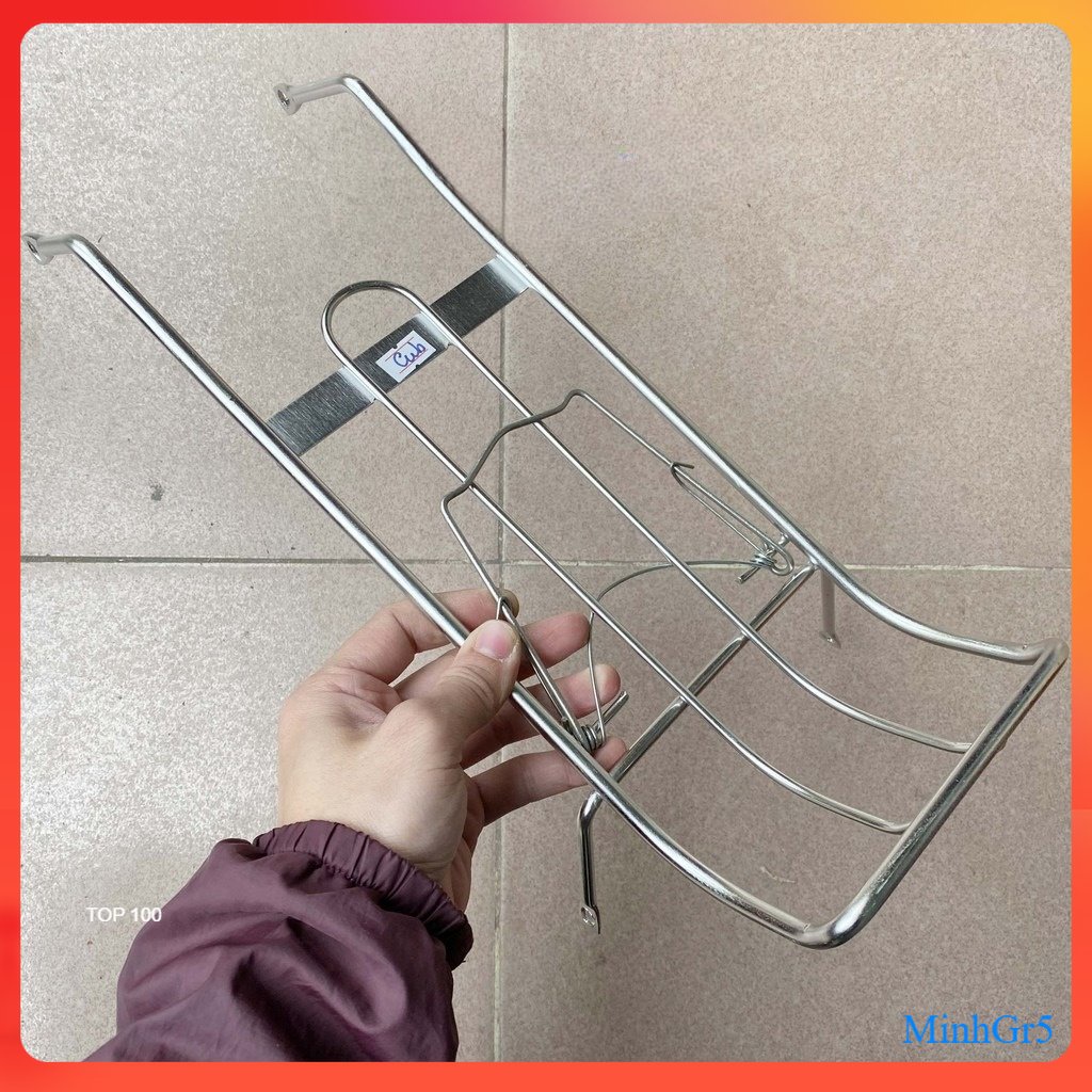 Baga inox xe cub 81 50cc 2015-2021 cub taya lifan học sinh, việt thái