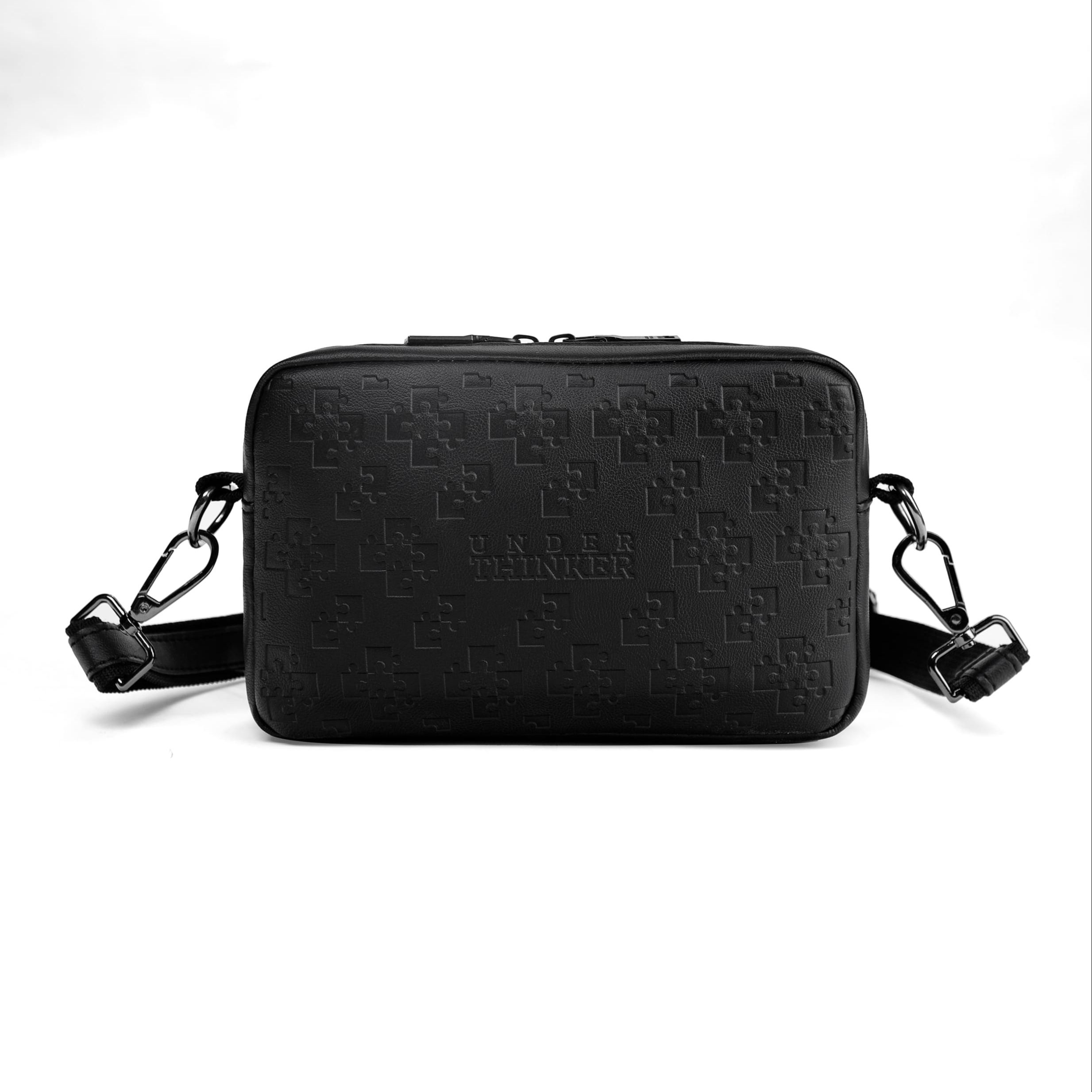  Túi Xách Da GERALT Đeo Chéo Nam Nữ Đựng Điện Thoại Đi Chơi Tiệc Monogram Dập Chìm Local Brand Midori M Studio 