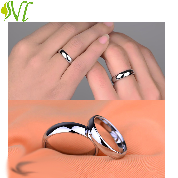 Nhẫn cặp tình nhân không đen dị ứng sài nước tốt ( 1 cặp)