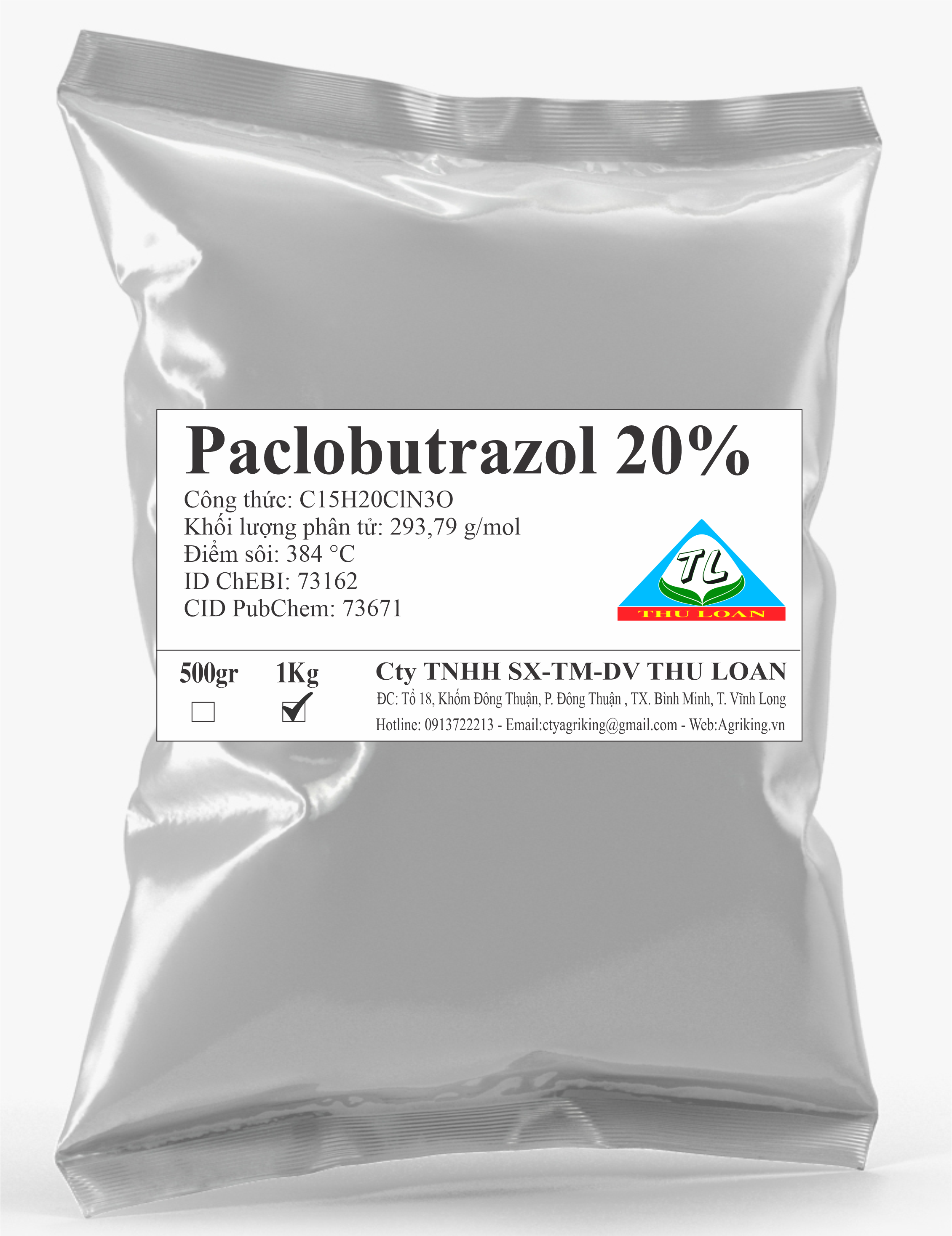 PACLOBUTRAZOL20% (20WP) Tạo mầm, Kích Hoa Gói 1Kg