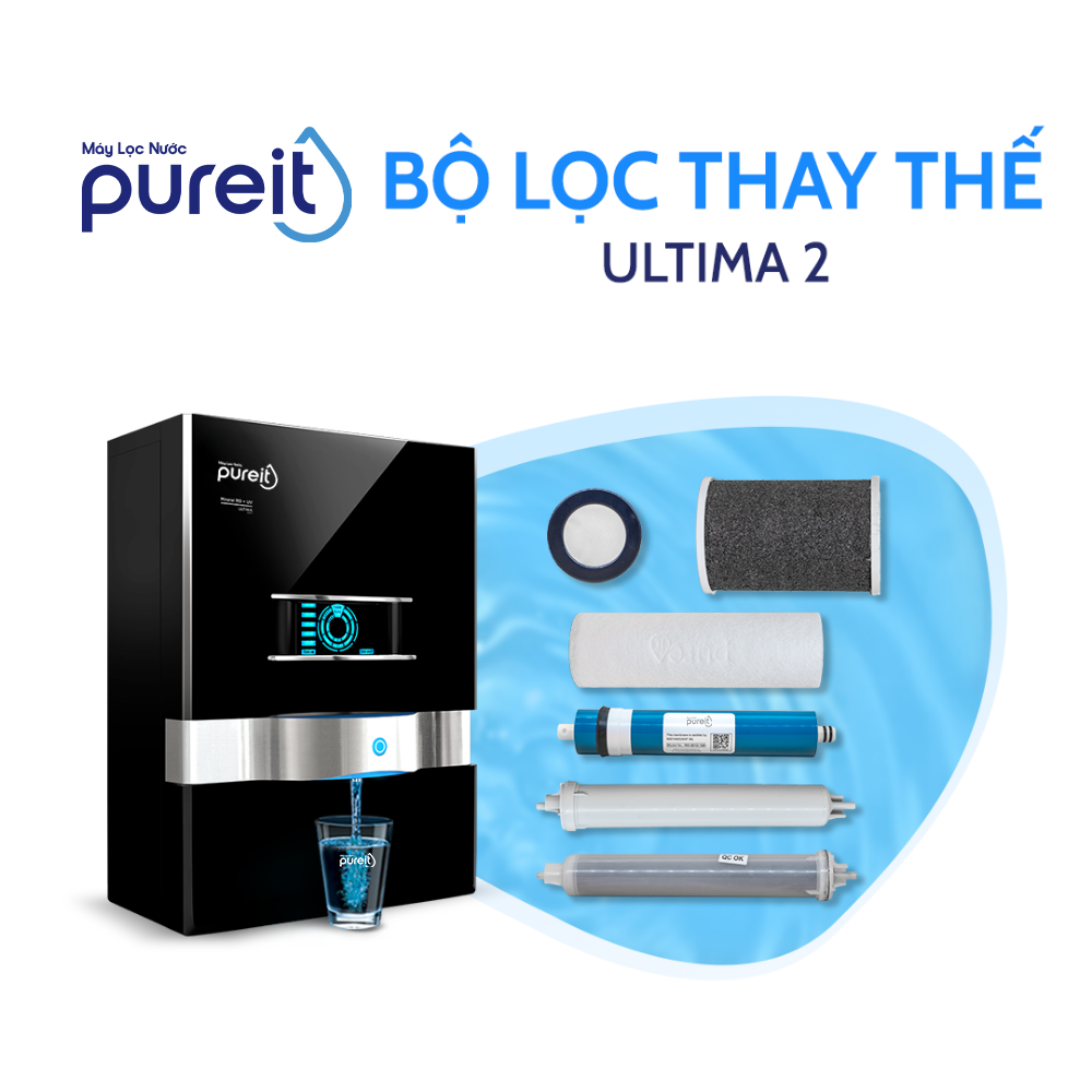 Bộ lọc thay thế Pureit Ultima 2 Công suất 4000L - GKK2 cho máy lọc nước Ultima