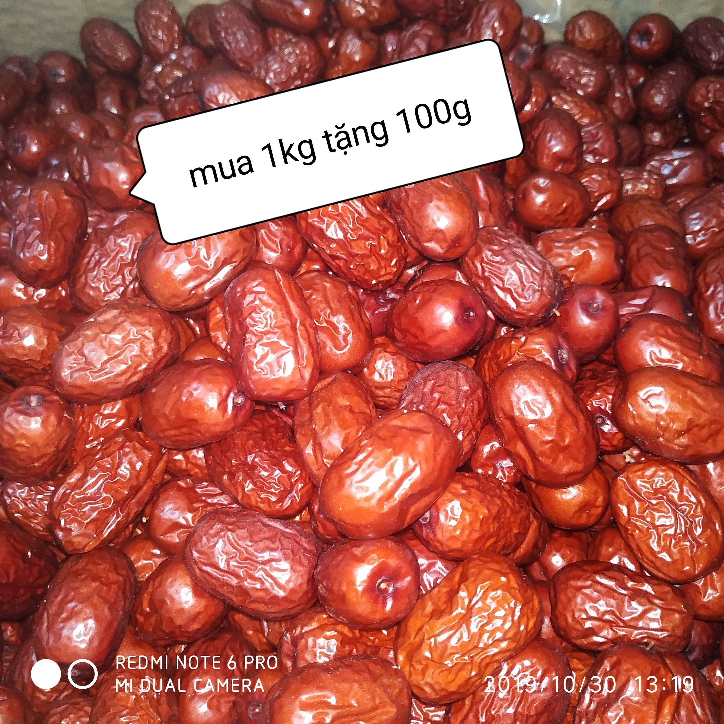 Táo đỏ tân cương - 1kg cỡ vừa tặng 100g - nấu chè dưỡng nhan, sâm bổ lượng
