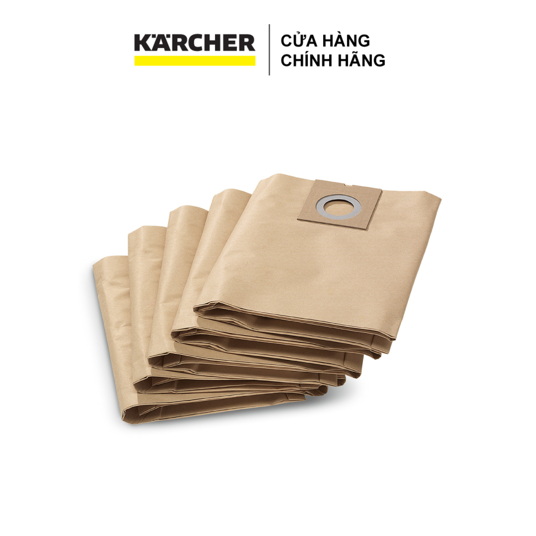 Túi lọc bụi giấy dành cho máy hút bụi khô và ướt Karcher NT 27/1