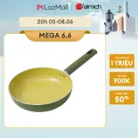 (Chỉ 15-17.06)Chảo chống dính Ceramic elmich Olive EL5984OV