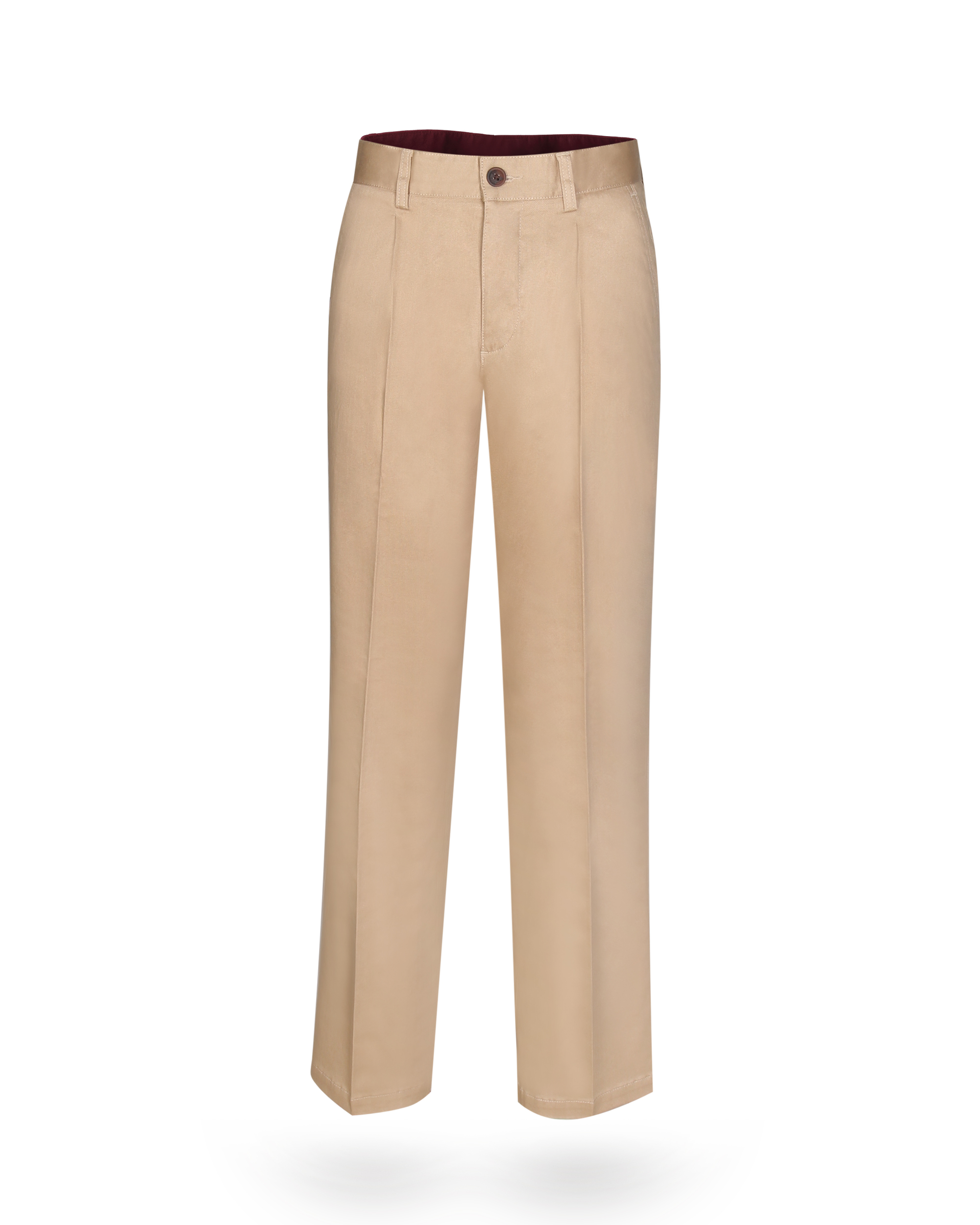 Quần khaki nam Khatoco màu trơn 1 ply mã Q2M528R1-INMA003-2106-1