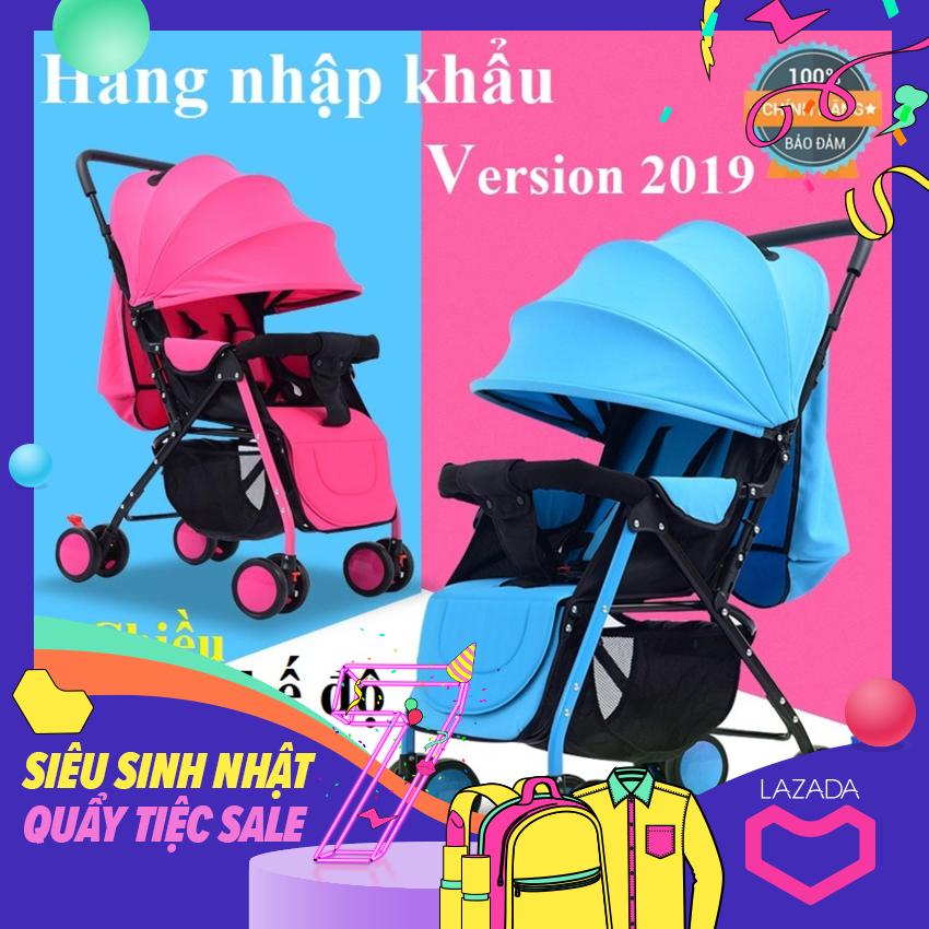 Xe Đẩy Em Bé -Xe Day Em Be Sieu Nhe-Xe Day Tien Loi- Xe Đẩy cho bé sự kết hợp hoàn hảo giữa tính tiện lợi và sự đơn giản để đem lại sự thoải mái cho cả Mẹ và Bé khi đi dạo, đi mua sắm hay đi du lịch. BH uy tín
