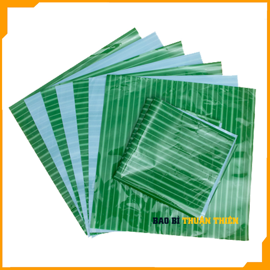 Sỉ 1Kg lá chuối giả gói chả lụa, giò, bánh chưng, nem chua
