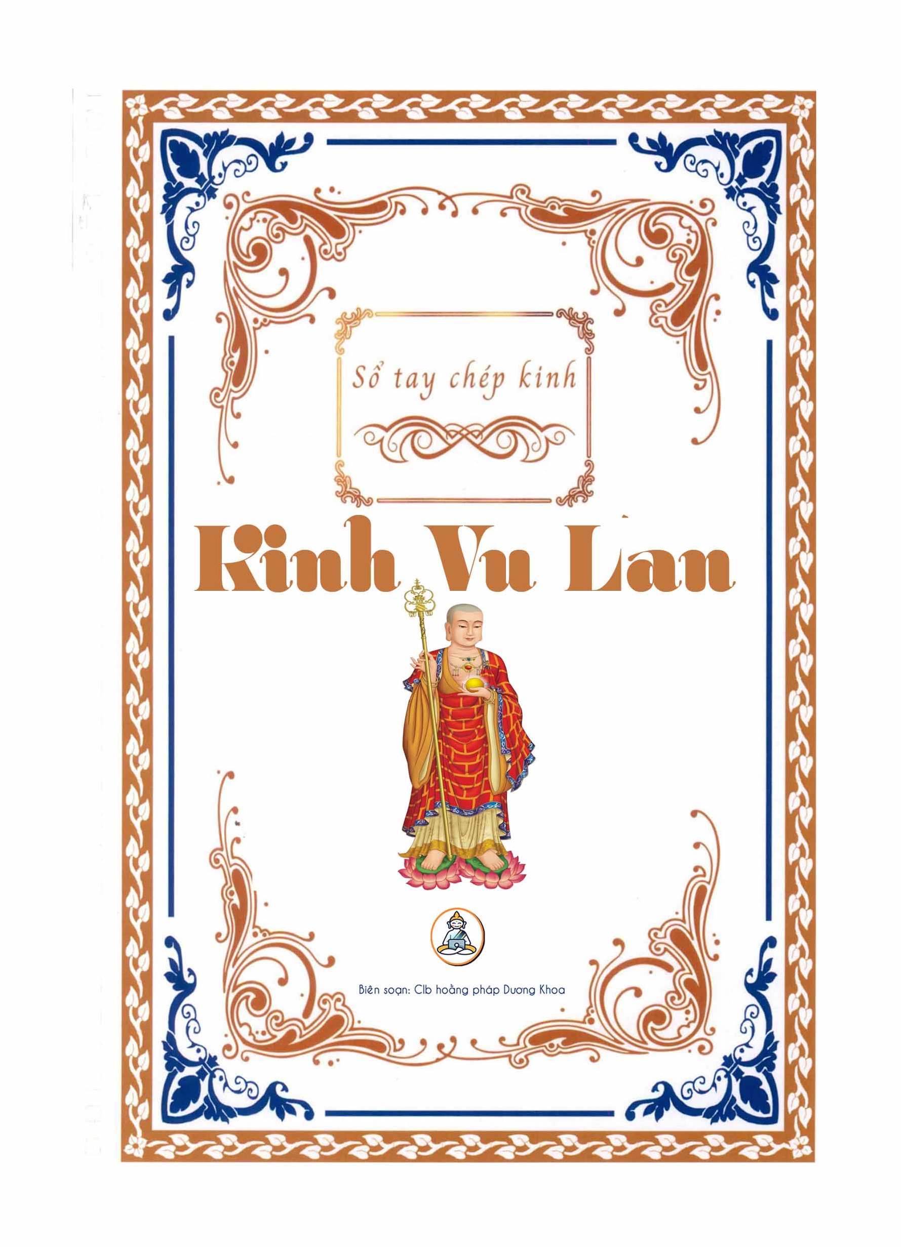 Gieo duyên, Sổ Chép Kinh Vu Lan Báo Hiếu a5 gáy kim chữ mờ