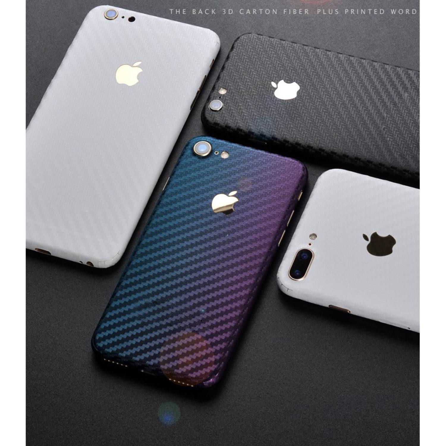 Miếng dán skin iρhone 6 , 6 plus vân carbon 4D