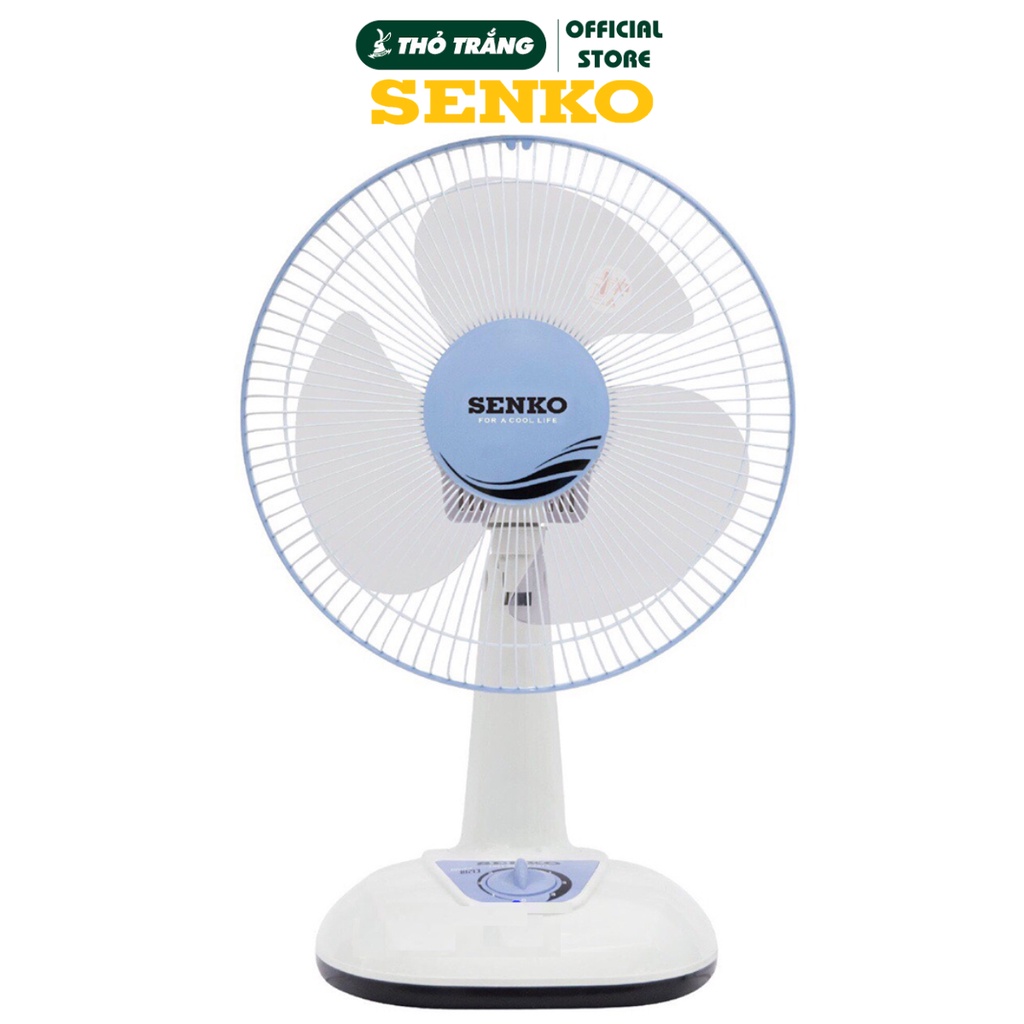 Quạt điện để bàn b1216/b1213 thương hiệu senko- giao màu ngẫu nhiên
