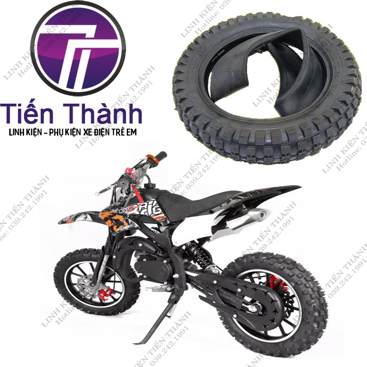 Vỏ Và Ruột Xe Cào Cào 50cc Loại Bánh Nhỏ 12 1/2 x 2.75