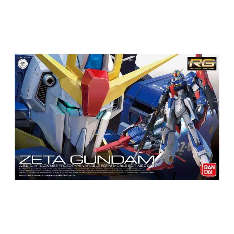 Mô hình rg 10 msz-006 zeta z gundam