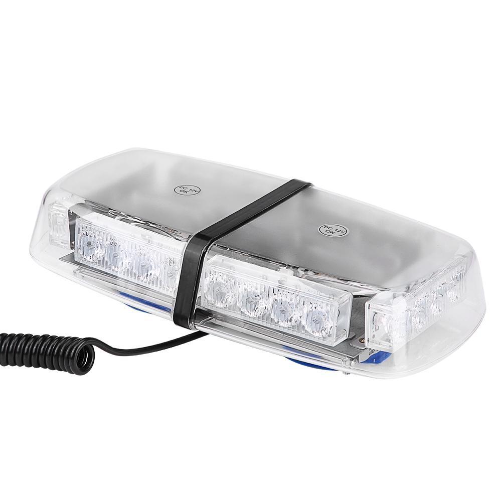 Đèn Chớp Nháy Màu Vàng 24 LED Gắn Nóc Xe Ưu Tiên