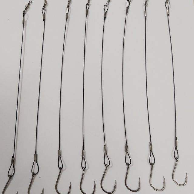 5 sợi DÂY CÁP CÂU CÁ CHIM KÈM LƯỠI