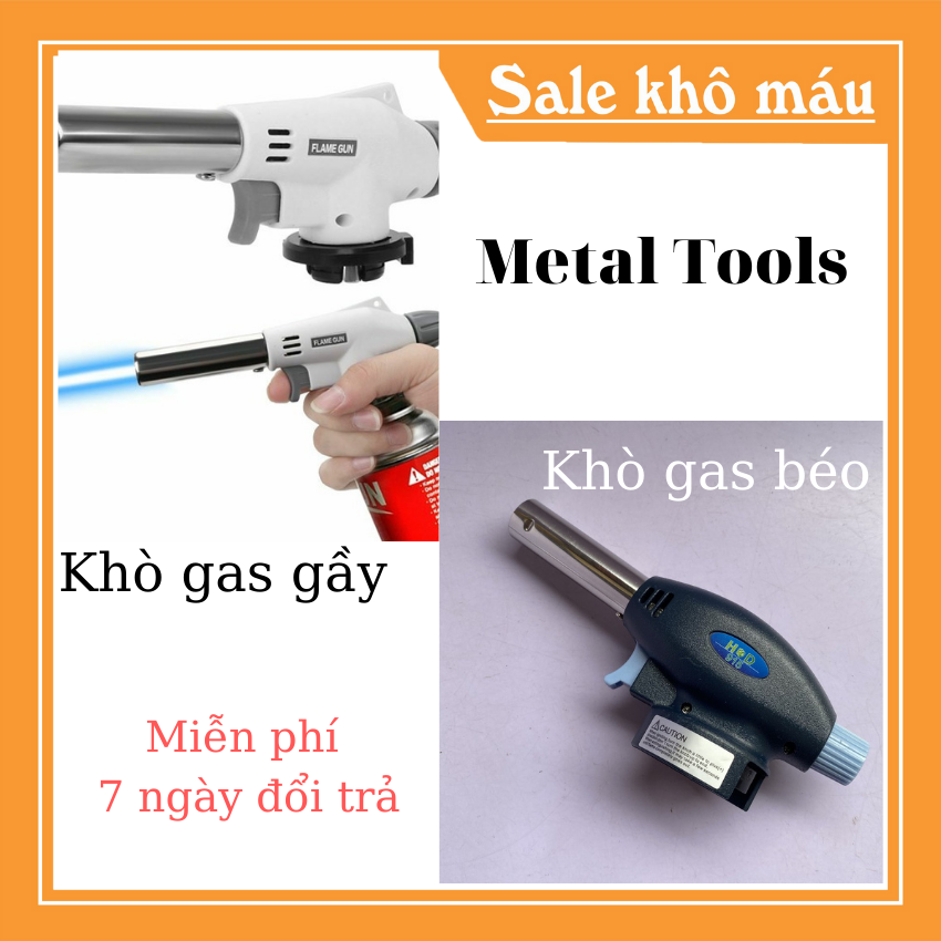 Đầu Khò gas Torch - dùng cho bình ga mini - Metal Tools