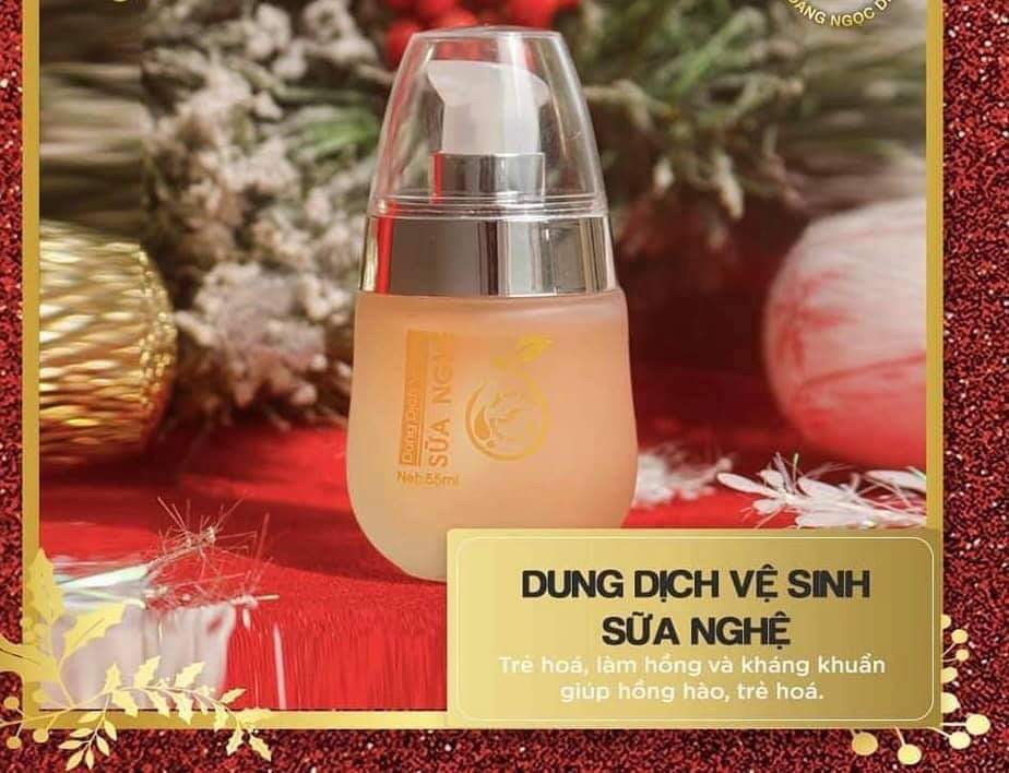 Dung dịch vệ sinh sữa nghệ trầu không