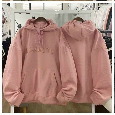 ÁO HOODIE FORM RỘNG TAY PHỒNG THÊU NAMASTE NỈ NGOẠI DÀY DẶN CHỐNG NẮNG GIỮ NHIỆT