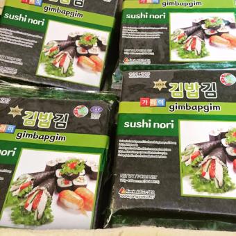 02 Gói Rong Biển Cuộn Sushi Cao Cấp (10 lá/gói)  
