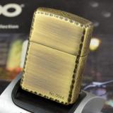 Bật lửa Zippo đồng armor viền hông cá chép