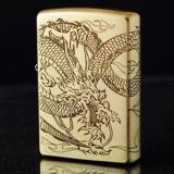 Bật lửa Zippo Rồng Nhật khắc sâu 4 mặt chính hãng USA bảo hành 12 tháng