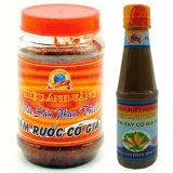 Bộ 01 hũ mắm ruốc xào me ăn liền đặc sản phan thiết 200g + 1 chai mắm nêm pha sẵn 250g