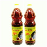 Bộ 02 chai nước mắm cốt nhĩ cá cơm nguyên chất Hương Thành 1 lít