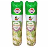 Bộ 2 chai xịt thơm phòng hàn quốc sandokaebi 370ml hương jasmin hpsv9