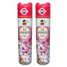 Bộ 2 nước hoa xịt phòng sandokkaebi 370ml hương miss kim lilac rcb263