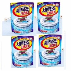 Hoàn Tiền 10% Bộ 4 gói bột tẩy lồng máy giặt Sandokkaebi Hàn Quốc BH16