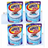 Bộ 4 gói bột tẩy vệ sinh lồng máy giặt 450g cao cấp