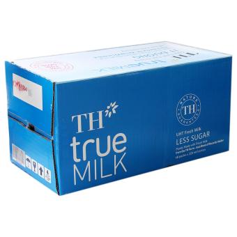 Bộ 48 Bịch Sữa Tươi Tiệt Trùng TH True Milk Ít Đường 220Ml  