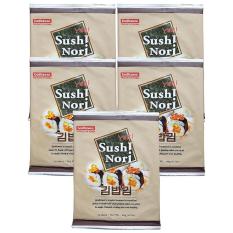 Combo 5 gói tảo biển cuộn cơm Yaki Sushi Nori 20g gói
