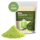 Bột trà xanh gạo lứt nhật bản bona genmaicha powder - 500g