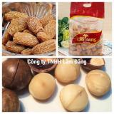 Combo 1 gói: hạt mắc ca úc nhân to thơm giòn mỏng vỏ thượng hạng 500g & chà là sấy khô ấn độ 500g