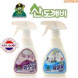 Combo 1 xịt tẩy vệ sinh toilet và 1 xịt tẩy vệ sinh nhà tắm sandokkaebi hàn quốc sva133