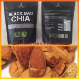 Combo 11 gói: hạnh nhân vỏ mỏng rang bơ 500g & hạt chia organic black bag 500g