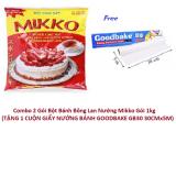 Combo 2 bột bánh bông lan nướng mikko 1kg